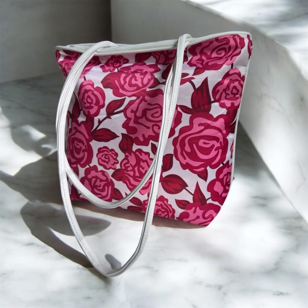 Pink Roses Bii Bag - Image 4